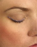 Purple Violet Sparkle Eyelid Jewels Decoration For Eyes by HalloweenStore.com
