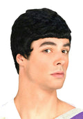 Black Julius Caesar Roman Mens Costume Wig by HalloweenStore.com