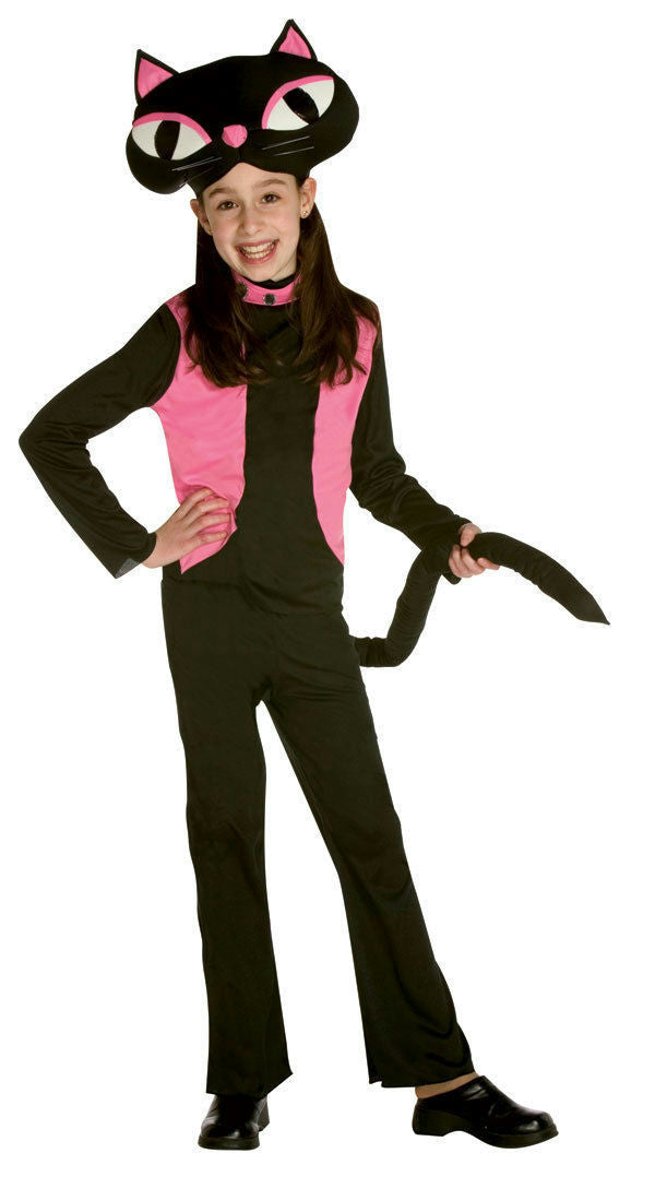 50's Kitty Cat Child Costume Girl's Size Medium 7-10 by HalloweenStore.com