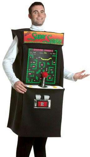 Super Snake Arcade Game Adult Costume by HalloweenStore.com