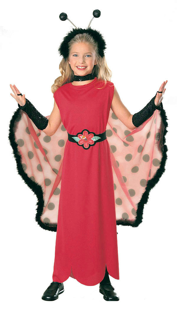 Ladybug Child Costume Size Small 4-6 by HalloweenStore.com
