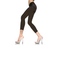 Black Capri Footless Tights Material Girl 80's Pop by HalloweenStore.com