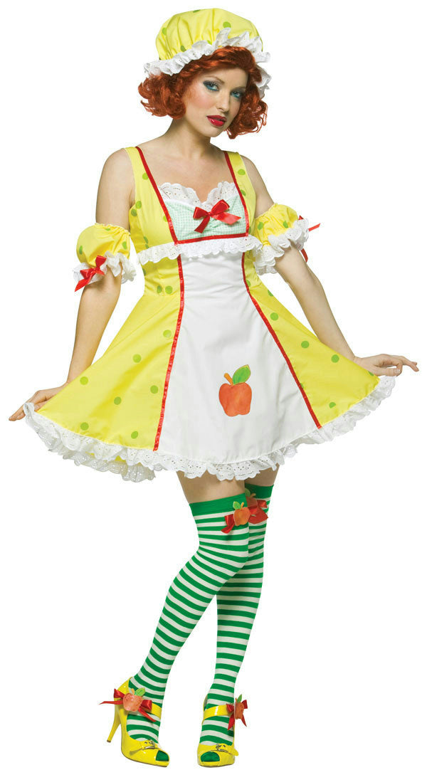 Strawberry Shortcake: Apple Dumpling Sexy Adult Costume Standard Size by HalloweenStore.com