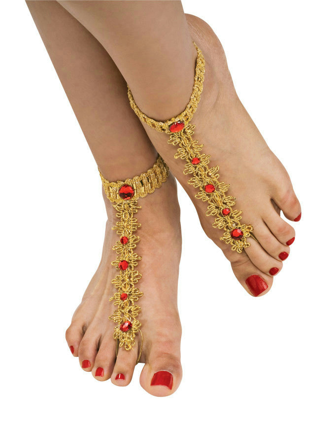 Bollywood Foot Decorations Costume Accessory by HalloweenStore.com