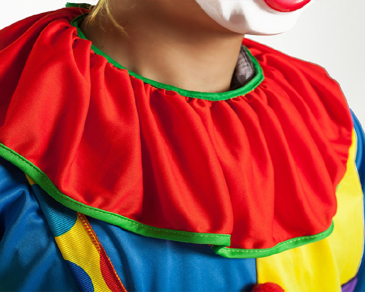 Halloween Costume Clown Performance Set