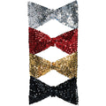 Rubies Silver White Sequin Bowtie by HalloweenStore.com