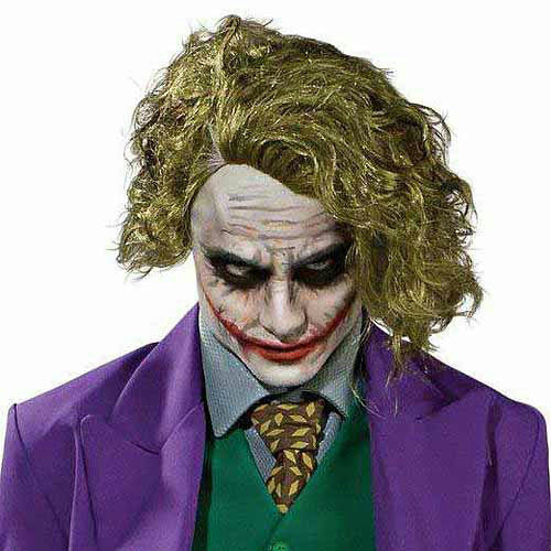 The Dark Knight Batman The Joker Adult Green Wig by HalloweenStore.com