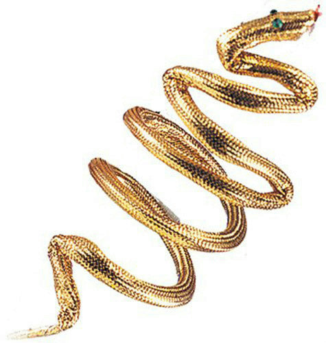 Gold Snake Armband Bracelet Asp Cleopatra by HalloweenStore.com
