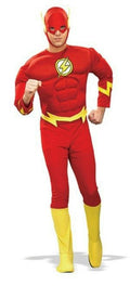 The Flash Muscle Chest Deluxe Adult Costume by HalloweenStore.com