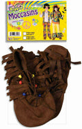 Hippie/Native American Moccasins - Child 1 - 5 by HalloweenStore.com