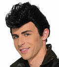Black 50's Greaser Mens Costume Wig by HalloweenStore.com