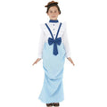 Posh Victorian Dress with Hat Child Costume Size Small by HalloweenStore.com