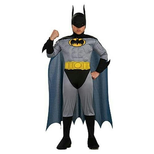 The Batman Muscle Chest Child Costume Size Medium 8-10 by HalloweenStore.com