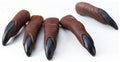 Brown Werewolf Claw Fingers Tips 10 Fingers by HalloweenStore.com
