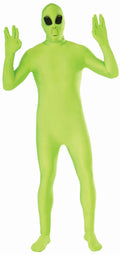 Green Alien Disappearing Man Suit Adult Costume Size Standard by HalloweenStore.com