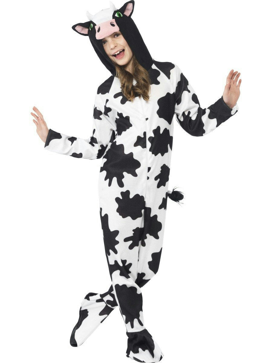 Unisex Kids Cow Costume Size Small 4-6 by HalloweenStore.com