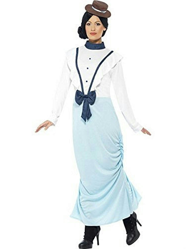 Smiffy's Women's Posh Victorian Lady Costume Size Small 6-8 by HalloweenStore.com