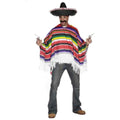 Smiffy's Men's The Wild West Mexican Poncho Adult Costume by HalloweenStore.com