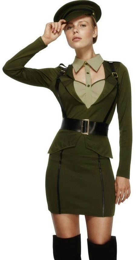 Fever Sexy Captain Adult Costume Size Large by HalloweenStore.com