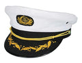 Navy Admiral Ship Captain Yacht Skipper Sailor Nautical Costume Hat by HalloweenStore.com