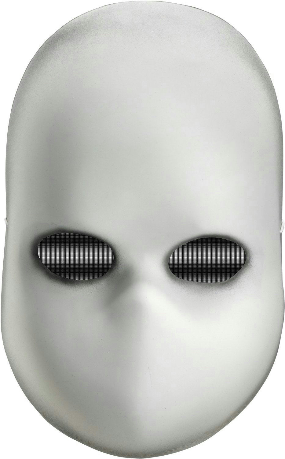 Blank Black Eyes Doll Adult Mask by HalloweenStore.com