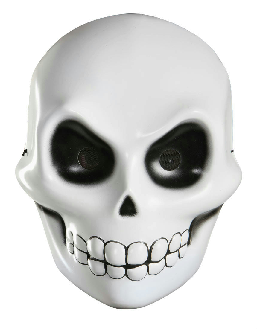 Reaper Skull Plastic Adult Half Mask by HalloweenStore.com