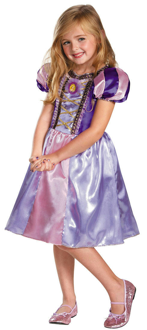 Disney's Tangled Rapunzel Sparkle Classic Girls Costume Medium 7-8 by HalloweenStore.com