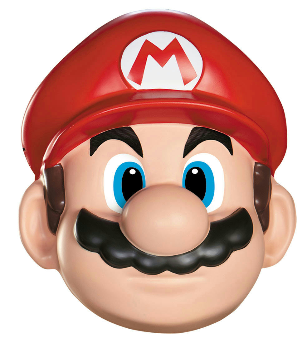 Super Mario Brothers: Mario Adult Mask by HalloweenStore.com