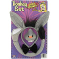 Donkey Headband and Nose Ears Bow Tie Set with Sound by HalloweenStore.com