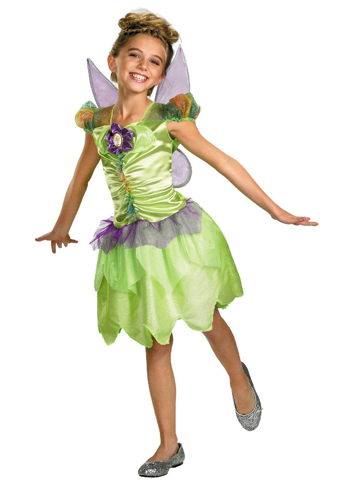 Disney Tinker Bell Rainbow Classic Toddler Girls Costume Size 3T-4T by HalloweenStore.com