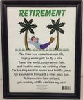 Retirement Over The Hill Gag Gift Sign by HalloweenStore.com