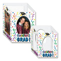 Beistle 2-Pack Congrats Graduate Photo Centerpiece Graduation Table Decoration by HalloweenStore.com