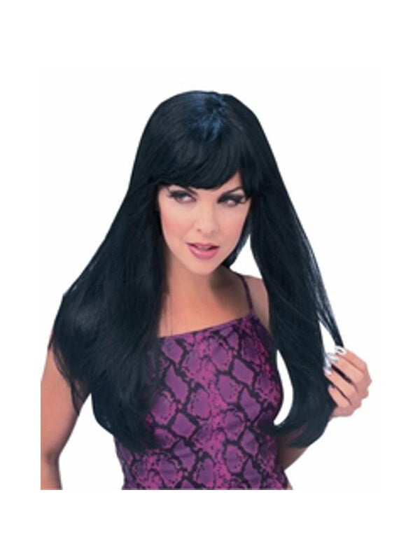 Black Glamour Wig by Masquerade