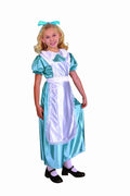 Alice The Blue Gown Child Costume Wonderland Size Small 4-6 by HalloweenStore.com