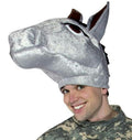 Mule Hat Democrat Donkey Head Piece Military Mascot Adult Army by HalloweenStore.com