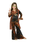 Feeling Groovy Child's Brown Woodstock Diva Costume Size Small 4-6 by HalloweenStore.com
