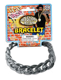 80's Big Links Silver Bracelet Pimp Gangster Hip Hop by HalloweenStore.com