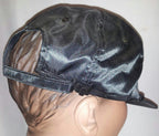 Letter 'X' Shiny Black Adjustable Adult Hat by HalloweenStore.com