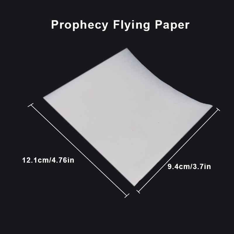 Prophecy Flying Paper / Paper Spirit Ghost Paper Magic Prop / 10 Sheets Per Pack