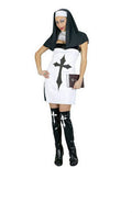 Sexy Sassy Sister Adult Nun Costume by HalloweenStore.com