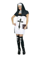 Sexy Sassy Sister Adult Nun Costume by HalloweenStore.com