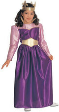 Purple Queen Child Costume Size Medium 8-10 by HalloweenStore.com