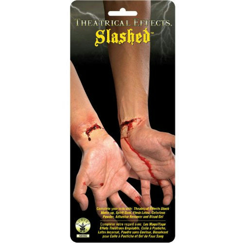 Slashed Wrist Makeup Appliance Kit by HalloweenStore.com