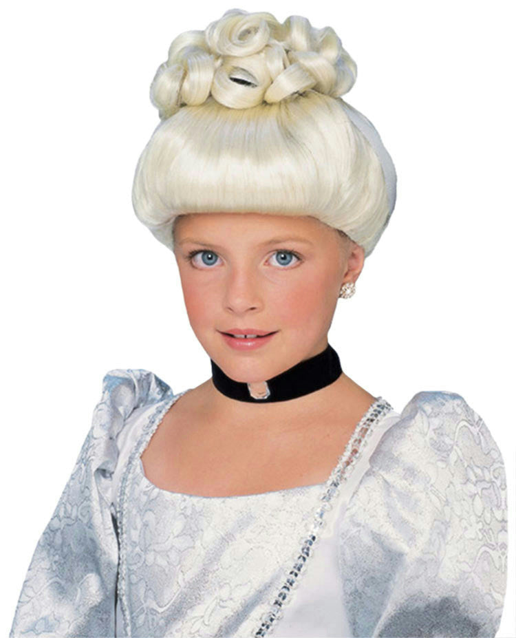 Princess Cinderella Child Updo Costume Wig by HalloweenStore.com