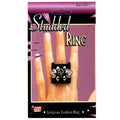 Studded Fashion Ring with Small Spikes by HalloweenStore.com