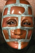 Concrete Wall Seffens Model Adult Plastic Mask by HalloweenStore.com