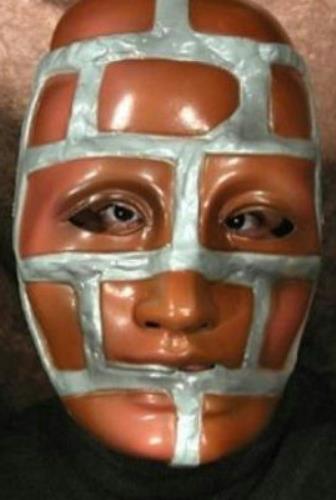Concrete Wall Seffens Model Adult Plastic Mask by HalloweenStore.com