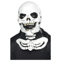 Skeleton Mask With Chest Piece by HalloweenStore.com