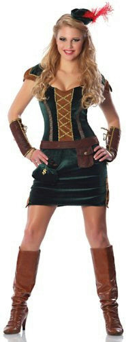 Delicious Lady Sherwood Maid Marian Sexy Robin Hood Adult Costume XS/SM by HalloweenStore.com