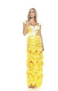 Women's Yellow Southern Belle Princess Costume Size M/L by HalloweenStore.com